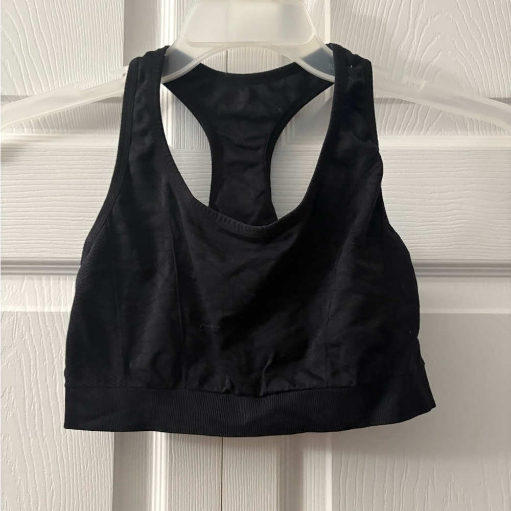 Black Women's Sports Bra